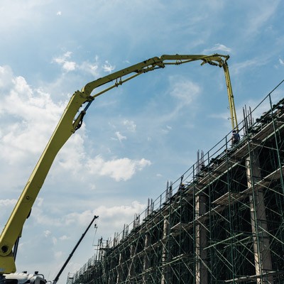 commercial-concrete-pour high grade concrete delivered in sussex
